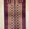 1.7x1M Antique Prayer Rug (Balouchi) 80years Old - Image 5